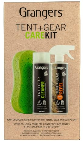 Granger's Tent + Gear Care Kit | All-In-One Cleaning And Waterproofing For Tents, Awnings & Outdoor Equipment