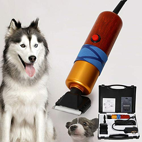 Hundklippare, 200 W professionell klippmaskin, elektrisk fårsax, hund, katt, djurhårklippare, hundtrimmer för kanin, muldjur, hästar
