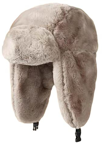 ANEWISH Damen Wintermützen mit Ohrenklappen,Fellmütze,Kunstfellmütze,Fliegermütze,Hält Warm Beim Skifahren,Schlittschuhlaufen und Anderen Outdoor-Aktivitäten Erhältlich Khaki
