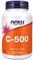 Now Foods, C-500, Vitamin C, 500mg, L-Ascorbic Acid, with Rose Hip, 250 Vegan Tablets, Gluten-Free, Vegetarian, SOYA-Free, GMO-Free