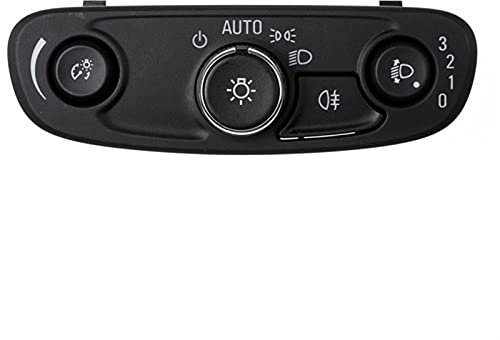 SAWILI 23346752, for Chevrolet, Malibu Scheinwerfer Nebelscheinwerfer Lampensteuerschalter Höhenverstellung und Nebelschlussleuchte Autozubehör Scheinwerferschalter