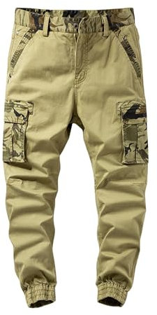 SRZYMJ Jogginghose Herren Badeshorts Herren Kurz Arbeitslatzhose Herren Baumwolle Jeans Herren Breit 7/8 Hose Herren Sommer Arbeitslatzhose Herren Khaki Trainingshose Schwarze Hose Herren 32
