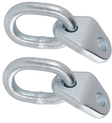 Hebilla de Elevación del Motor, Juego de Soporte de Elevación del Motor de 5500 Lb Perno de Elevación de Acero Inoxidable para Niveladores de Carga y Eslingas de Elevación