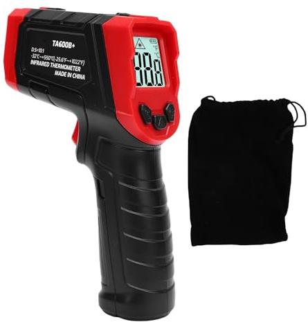 HEEPDD Digital Infrared Thermometer with LCD Display, -25°F to 1022°F Range for Cooking, Kitchen, BBQ and Meat Temperature Measurement