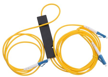 GALPADA Lc Connector Box 1x2 Optical Cable Splitter for Fibre Optic Cable