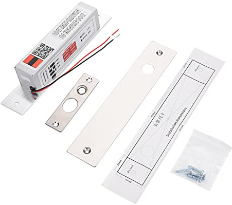 Serratura Elettrica Incasso, Serratura Osmet Apricancello Elettrico Porta Esterno 12V - Funzione Ritardo Chiusura, Design a Bassa Temperatura, Alta Durabilità per Cancello e