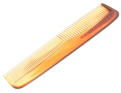 Generico Pettine da Barbiere Professionale in Plastica Denti Stretti e Distanti Pettine per Taglio di Chioma e Barba Leggero e Robusto per Uso in Salone e a Casa Forniture per