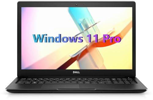 Dell Latitude 3500 - Computer portatile professionale, 15.6 FHD (1920 x 1080), Intel Core i5-8265U, 8 GB di RAM, SSD 256 GB, tastiera QWERTY giapponese, HDMI, Webcam, Windows 11 Pro (ricondizionata)