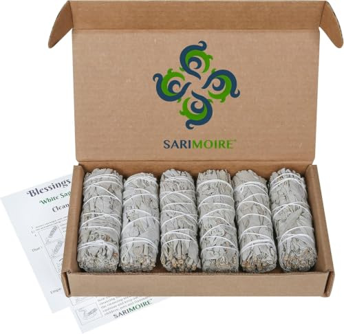 Weißer Salbei Smudge Sticks - 6-10cm Sage Bundles - Perfekte Salbei Stick Smudge Sticks Smudging Kit Replenishment