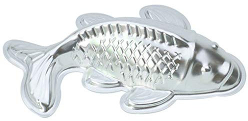 WDYJMALL 3D-Backform / Kuchenform in Form eines Karpfens, 25,4 cm
