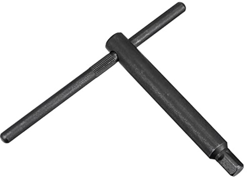 sourcing map Drehfutterschlüssel 14mm Vierkantschlüssel L200x250mm | Schlüssel Werkzeug, Für CNC Fräser Gravur Fräsmaschine