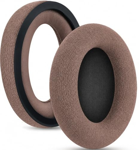 INF Almohadillas para oídos Sennheiser HD598 HD599 569 559, Almohadillas de Terciopelo, 1 par, Color marrón