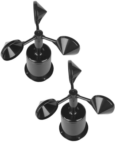 Milisten 2stücke Windrichtung Anemometer Gehäuse Abs Windgeschwindigkeitsmesser Abdeckung Für Präzise Windmessung Und Navigation Langlebig Und Für Outdoor-aktivitäten