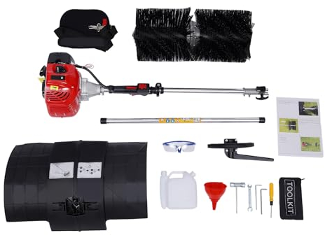 Motor de gasolina, escoba de motor, barredora, barredora, barrido eléctrico, escoba de motor, cepillo de nieve, barredoras manuales, quitanieves, soplador de nieve, 1700 W