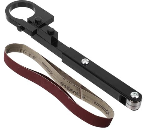 GETAJGHSD 1set Kit Adattatore Per Levigatrice Smerigliatrice Angolare e Cinghie Per Smerigliatura Accessori Per Falegnameria