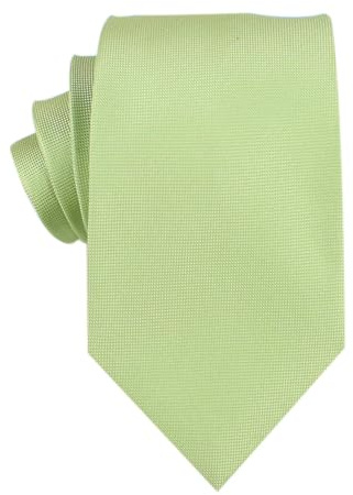 BHHJKK Corbata casual para hombre, color verde pistacho, perfecta para padrinos de boda, bodas u ocasiones formales
