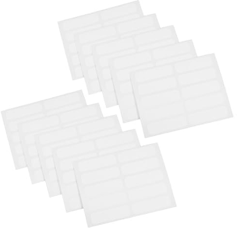LOLIPPYY Aufbügelbare Stoffetiketten 3,5x1 Cm Selbstklebend Waschbar mit Schere für Kleidung Textilien Taschen Pflegeheim Schule