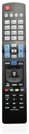 ATOMUSERLY 1 Control Remoto Universal de Repuesto for televisor AKB73756565 3D Smart APPS TV