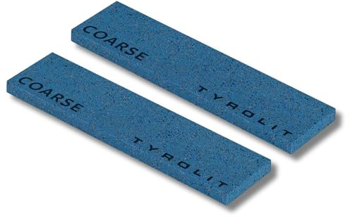 Tyrolit Life leistungsstarkes Elastikfeilen COARSE 2er Pack für Ski- und Snowboardkanten - Premium Ski Kantenschleifer aus Elastik für eine qualitative Feinpolierung wie vom Ski Service