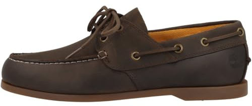 Timberland Cedar Bay 2 Eye båtsko för män, Dk Brown Full Grain, 45.5 EU