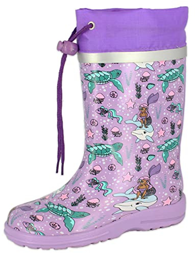 Beck Bottes en caoutchouc Ocean Tale pour fille, lilas, 31 EU