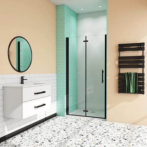 Acezanble Duschtür Nischentür 70cm Duschabtrennung 6mm Glas Dusche H195cm