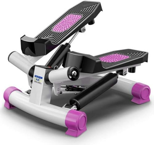 Treppen-Heimtrainer, mit Widerstand, Mini-Ellipsentrainer, Pedal mit verstellbarem Widerstand und Display, Luftkletterer, Fitnessgerät (Farbe: B)