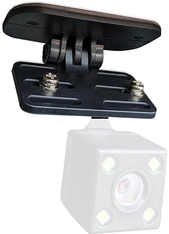TradeProvider® Dash Cam Mount for Rear Windshield & Side Mirror – Adhesive Metal Bracket for Car Roof, CCTV Camera Holder, Secure Camera Mount (2-Pack)