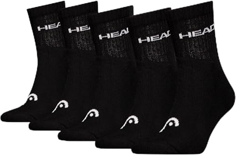 HEAD ELEMENTS SPORTS Short à col rond 5P ECOM, Noir, 39-42