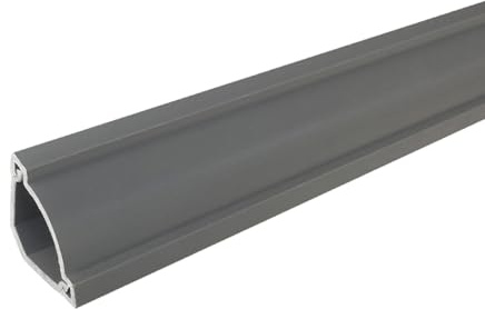 RobustWeg Canal de Cable,Canaleta Cables,Calha para Cabos,Cubre Cables Suelo,Pasacables Suelo,Canales de Alambre Cubre Cable de Suelo,Protector de Cables para Suelo,para Oficina,Hogar,Taller