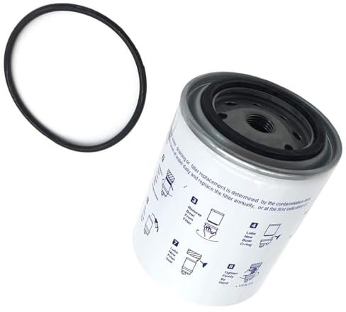 Kacepar Diesel Kraftstofffilter Wasserabscheider Kit, Dieselmotor Kraftstofffilter Wasserabscheider Ersatz Kompatibel mit Kraftstoff-Wasserabscheiderfilter 10 Mikron S3213