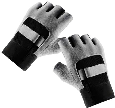 BCOATH Trainingshandschuhe Für Männer Und Frauen Atmungsaktiv -Gym-Handschuhe Für Fitness Radfahren Krafttraining Halbfinger-Design