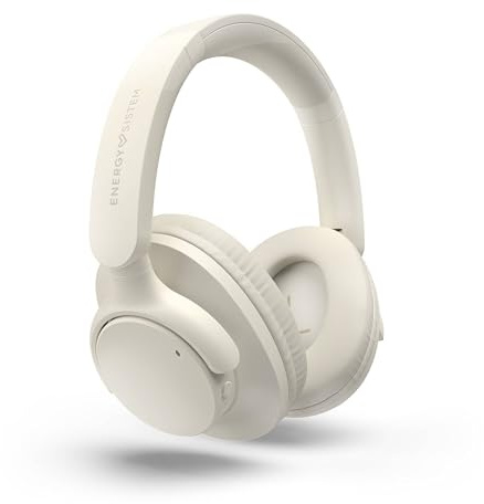 Energy Sistem Bluetooth-headset RadioPlay (återvunnen plast, Bluetooth 5.4, 20h batteri, justerbart huvudband, vikbar design, FM-radio, Micro SD MP3-spelare, röstassistent)