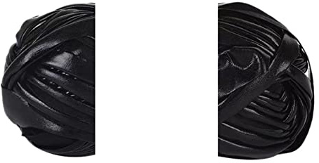 Ovillo de hilo de ganchillo brillante de piel sintética – 100 g para tejer bolsas, mantas, cojines, camisetas, alfombras, herramientas de costura