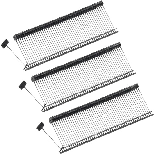GORGECRAFT 5000pcs Barbes D'Étiquetage Noires 25mm pour Pistolet Étiqueteur Attaches en Plastique pour Étiquettes de Prix de Vêtement de Rechange pour Pistolet Étiqueteur Standard Fournitures Magasins