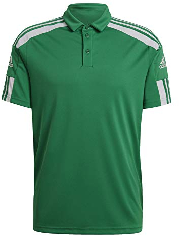 adidas Herren Squadra 21 Polo Shirt, Team Green/White, L