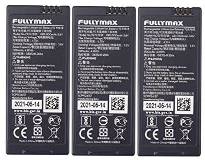 3PCS 3.8V 1100mAh Lithiumbatterie für DJI Tello RC Quadcopter Ersatzteile
