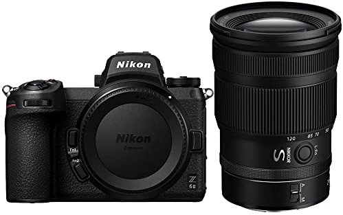 Nikon Z 6II FX-Format Mirrorless Camera Body Black with Nikon 24-120mm f4.0 S Lens Kit