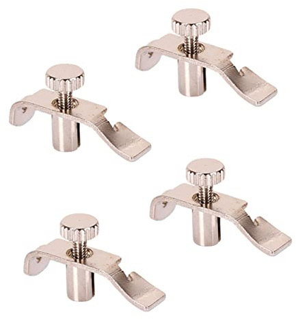 WHAMVOX Erhu Fine Tuners Set of 4 Stainless Steel Erhu Accessories Accurate String Adjusters for Musical Instruments Easy and Precise Tuning