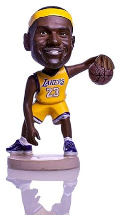 Bobblehead Action Figure #23 Jersey Basketball Star - 5 Collectible Doll for Office, Birthday, or Car Decoration