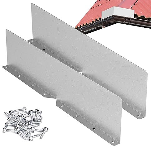 Lambo Gutter Valley Protection anti-éclaboussures, de dérivation d'eau de pluie, protection contre le débordement de gouttière, déflecteur de pluie pour gouttières plates