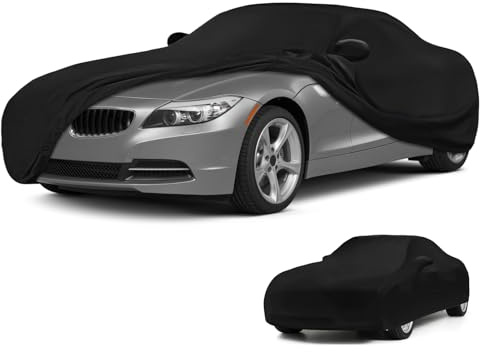 Autoabdeckung Indoor für BMW Z4 2009-2025, Elastisches Innenbereich | Auto Abdeckplane Autoplane Indoorgarage Autoschutzhülle Staubdichtes Atmungsaktiv