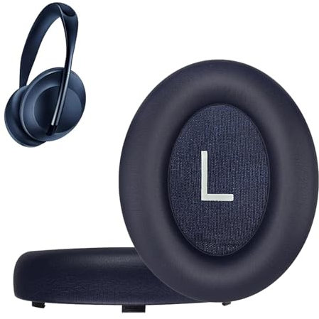 Bose NC700 Replacement Ear Pads for Bose 700 (NC700) Wireless Headphones, Ear Pads Cushions High-Density Noise Cancelling Foam,Made of Soft Protein Leather - NC700-navy Blue.