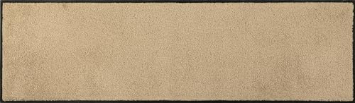 Wash+Dry Fußmatte, Original Sahara 35x120cm, innen und außen, waschbar, beige