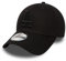 New Era League Essential 39Thirty Cap LA Dodgers Schwarz Schwarz, Size:XS/S