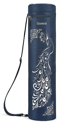 Gonex Yogatasche, Yogamatte Tasche Durchgehender Reißverschluss für Robuste wasserdichte Yogamatten-Tragetasche mit Verstellbarem Schultergurt