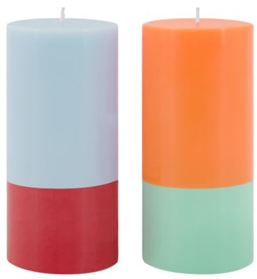 Remember Stumpenkerzen 2er Set vegan Stearinwachs, Remember:Marseille