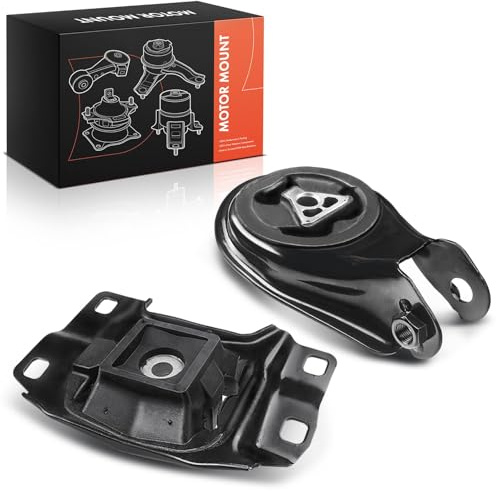 Frankberg 1x Motorlager Hinten + 1x Automatikgetriebe Getriebelager Kompatibel mit 3 BK 2.0L 2.3L 2003-2009 5 CR19 1.8L 2.0L 2005-2010 Replace# BP4S39040