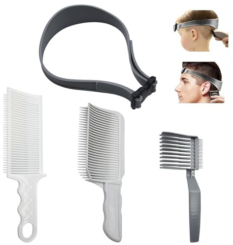 Ensemble de peignes de coupe de cheveux pour homme - Peigne fade