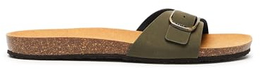 Scholl Didier, Sandali Uomo, 1 cinturino, Verde, 41 EU